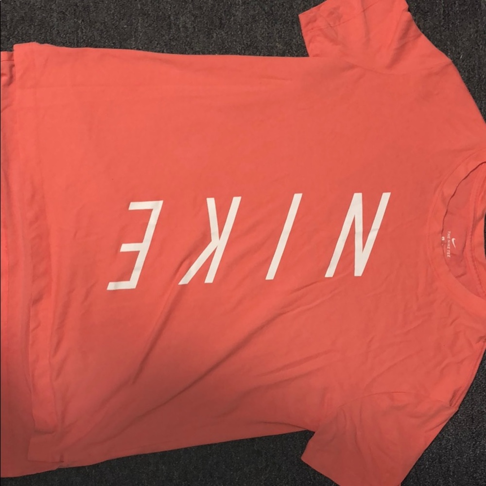 Coral Nike Tee